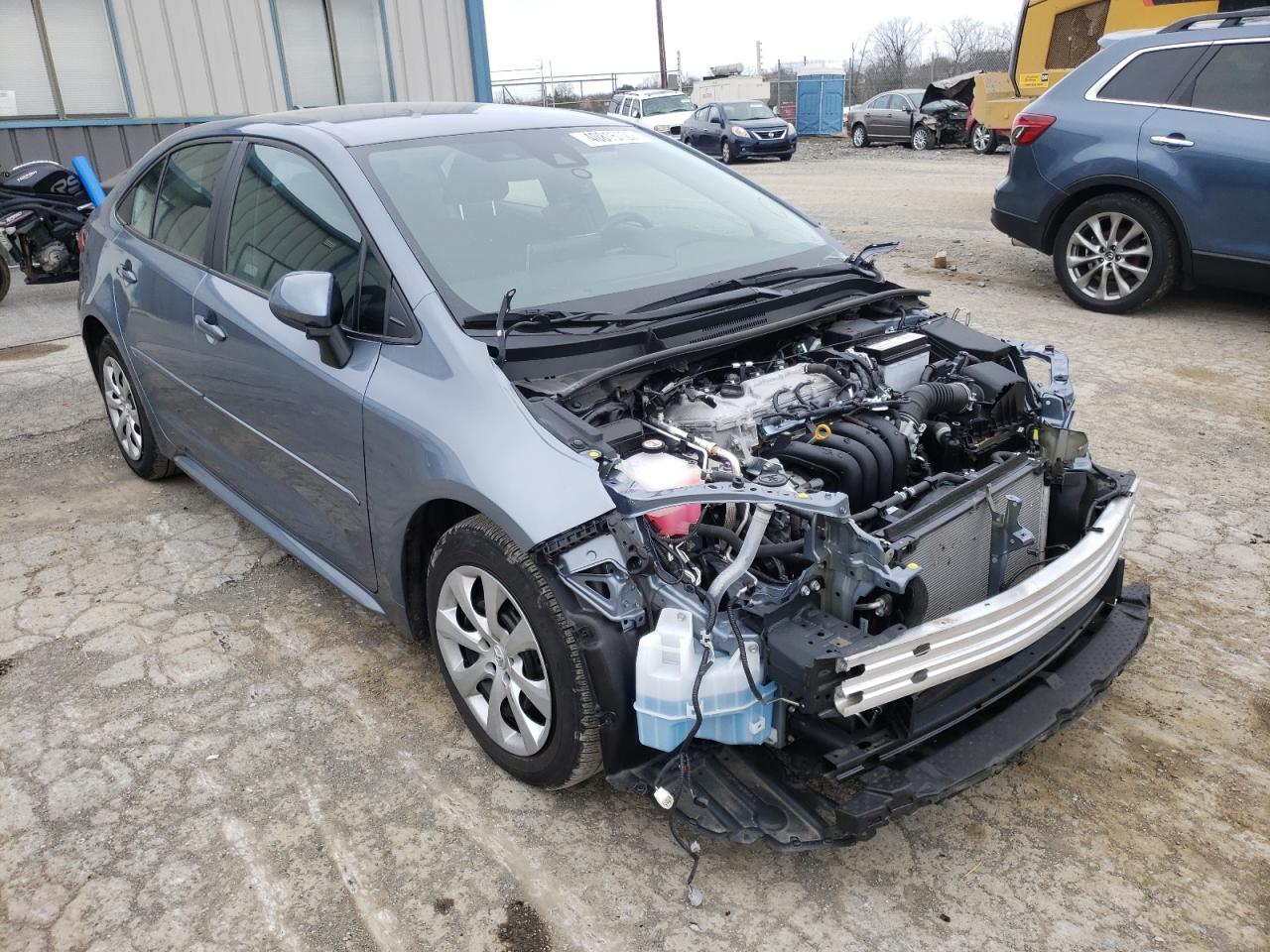 TOYOTA COROLLA LE 2020 with VIN 5YFEPRAE6LP087851 - Photo from auction