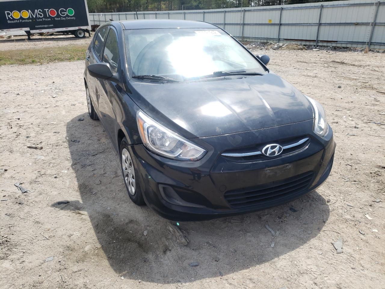 HYUNDAI ACCENT SE 2016 with VIN KMHCT5AE7GU239152 - Photo from auction