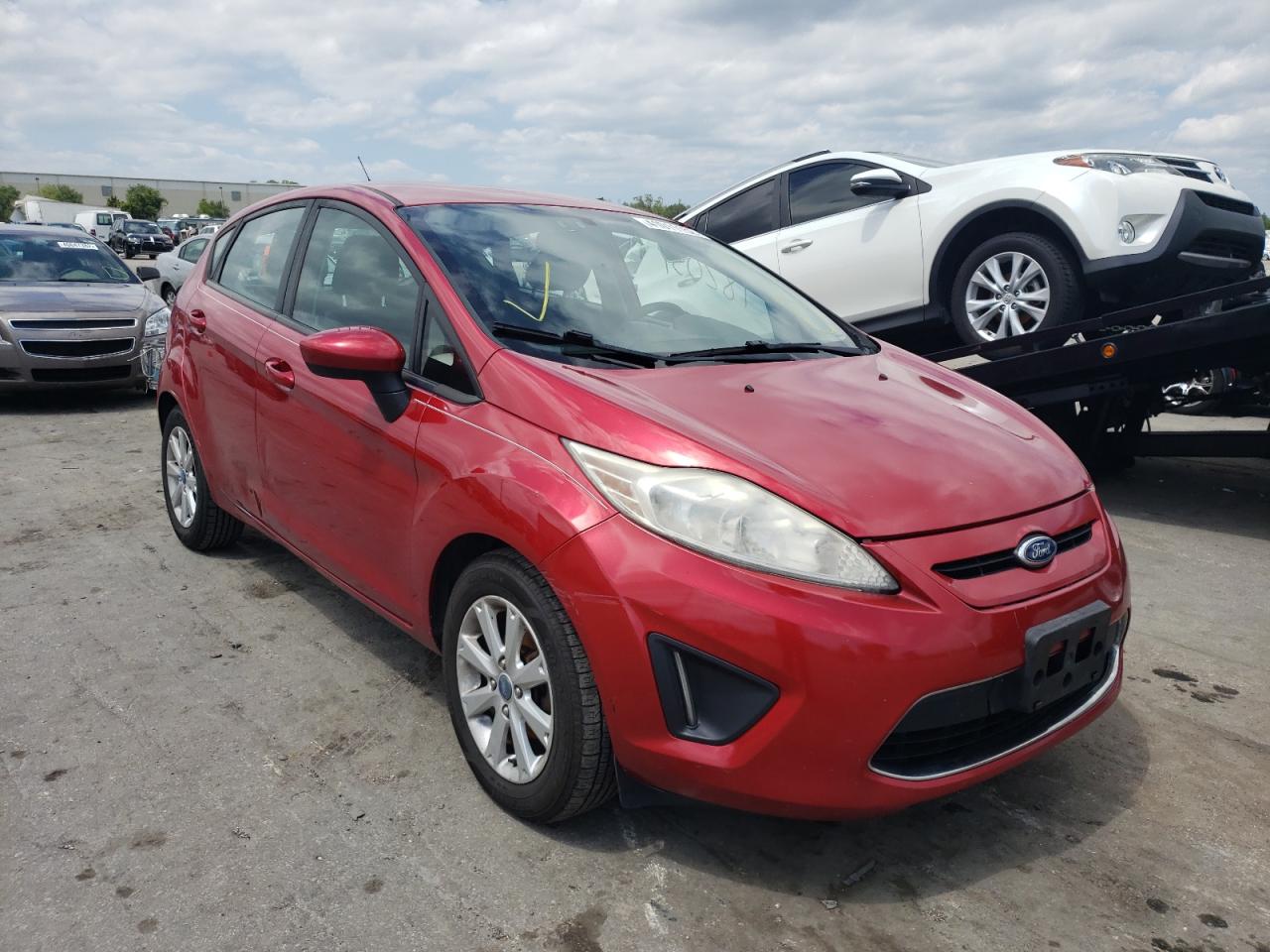 FORD FIESTA SE 2012 with VIN 3FADP4EJ4CM134071 - Photo from auction
