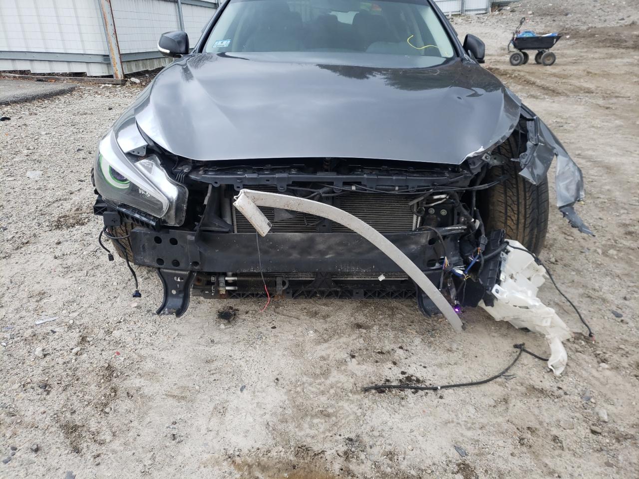 Photo 9 from auction – 2015 INFINITI Q50 BASE with VIN JN1BV7AR1FM420466