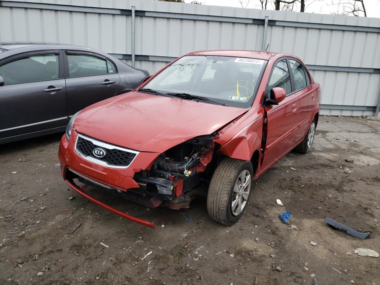 Photo 2 from auction – 2010 KIA RIO LX with VIN KNADH4A33A6687920