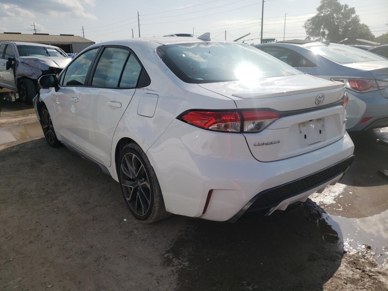 Photo 3 from auction – 2020 TOYOTA COROLLA SE with VIN 5YFS4RCE5LP045230
