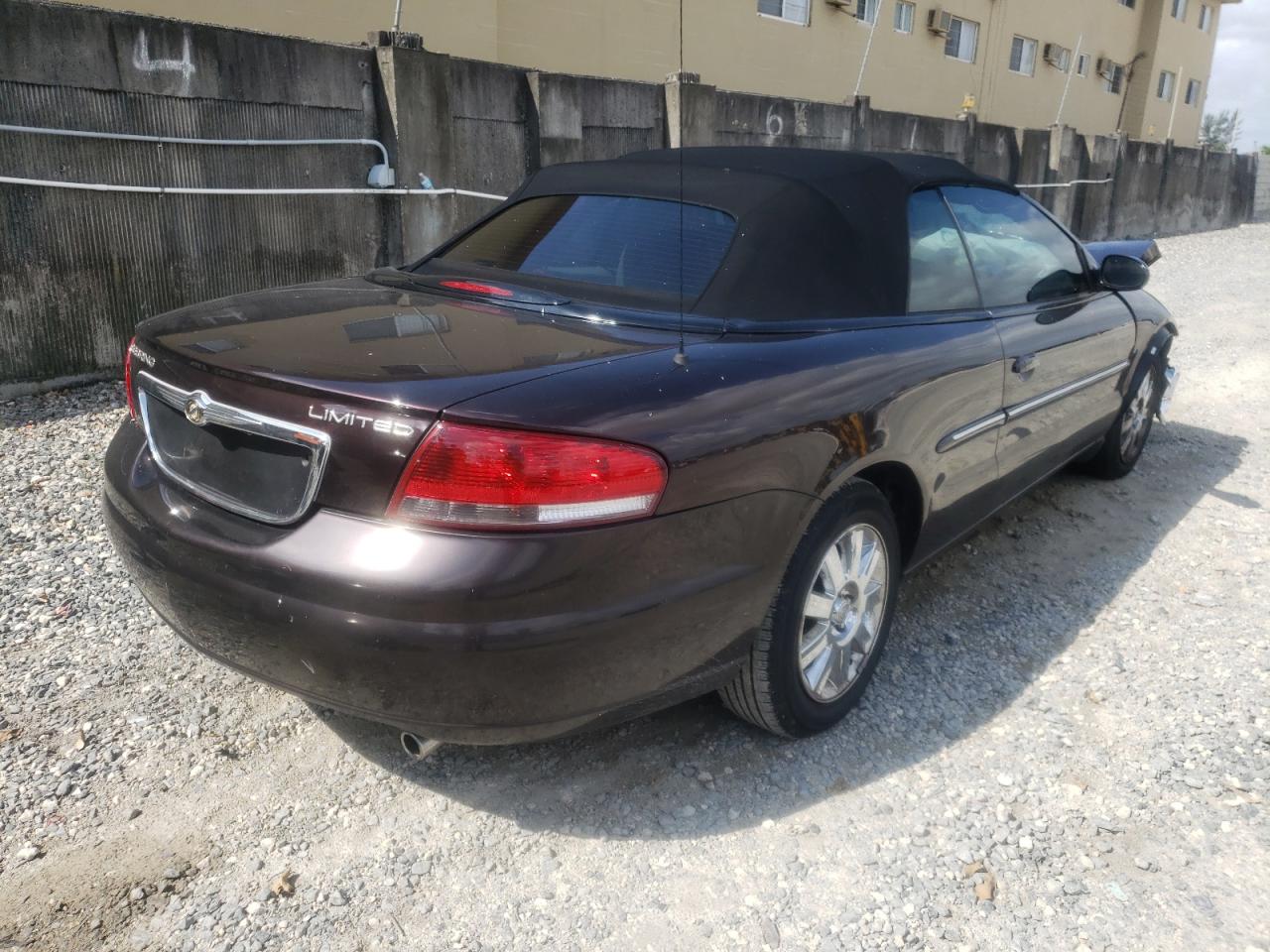 Photo 4 from auction – 2004 CHRYSLER SEBRING LI with VIN 1C3EL65R74N131754