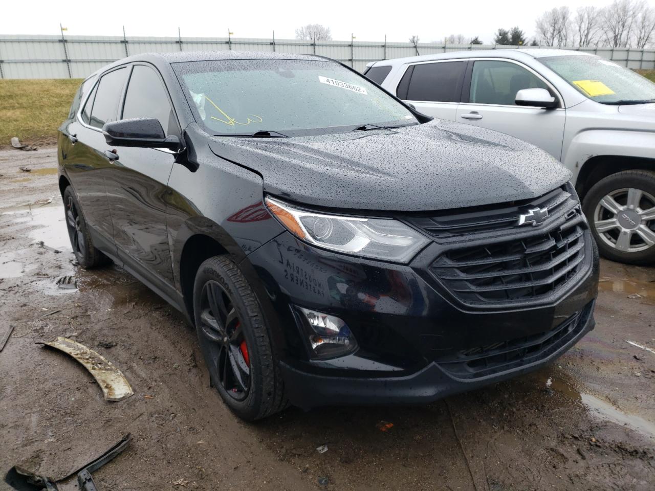 CHEVROLET EQUINOX LT 2020 with VIN 3GNAXUEV7LL226837 - Photo from auction