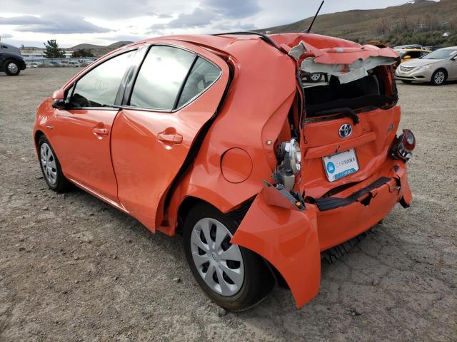 Photo 3 from auction – 2013 TOYOTA PRIUS C with VIN JTDKDTB33D1032138