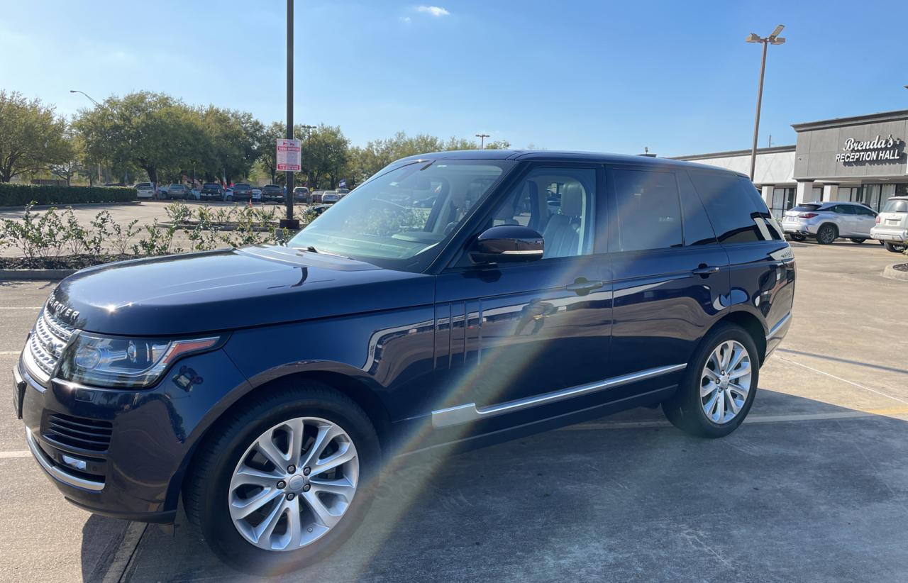 Photo 2 from auction – 2015 LAND ROVER RANGE ROVE with VIN SALGS2VF9FA231069