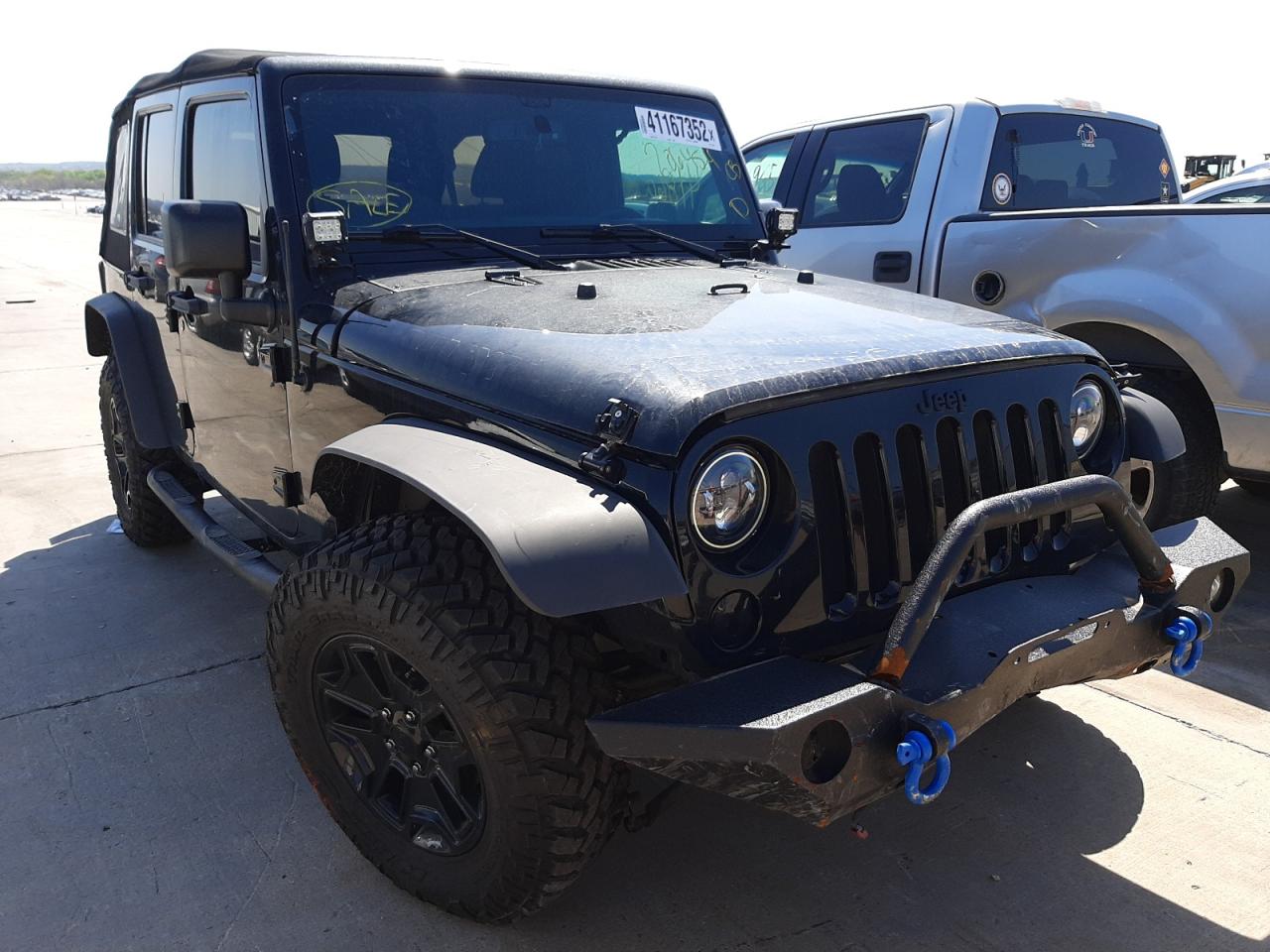 JEEP WRANGLER U 2016 with VIN 1C4BJWDG3GL206454 - Photo from auction