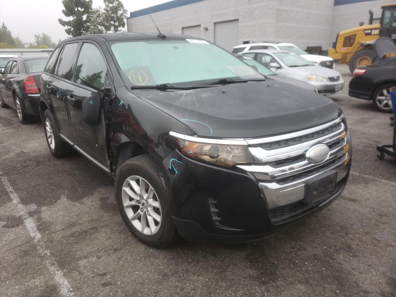 FORD EDGE SE 2013 with VIN 2FMDK3GC6DBE34257 - Photo from auction