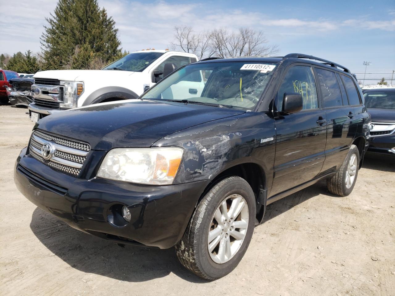 Photo 2 from auction – 2006 TOYOTA HIGHLANDER with VIN JTEEW21A760002551