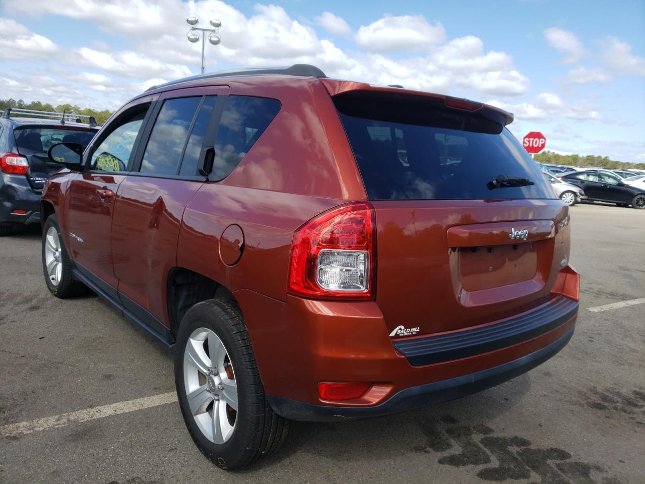 Photo 3 from auction – 2012 JEEP COMPASS LA with VIN 1C4NJCEB6CD616636