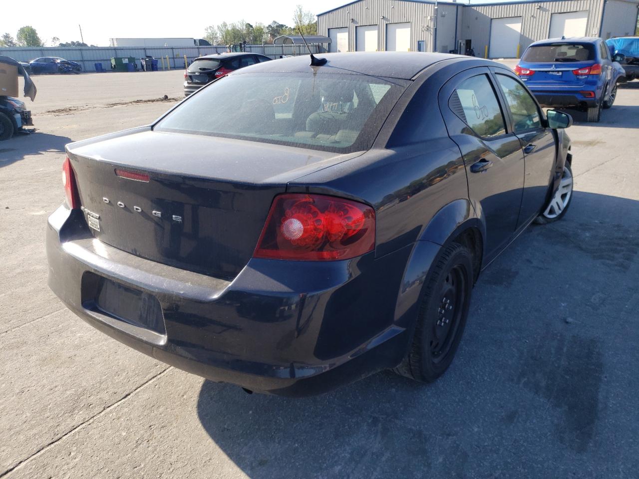 Photo 4 from auction – 2012 DODGE AVENGER SE with VIN 1C3CDZAB6CN232989