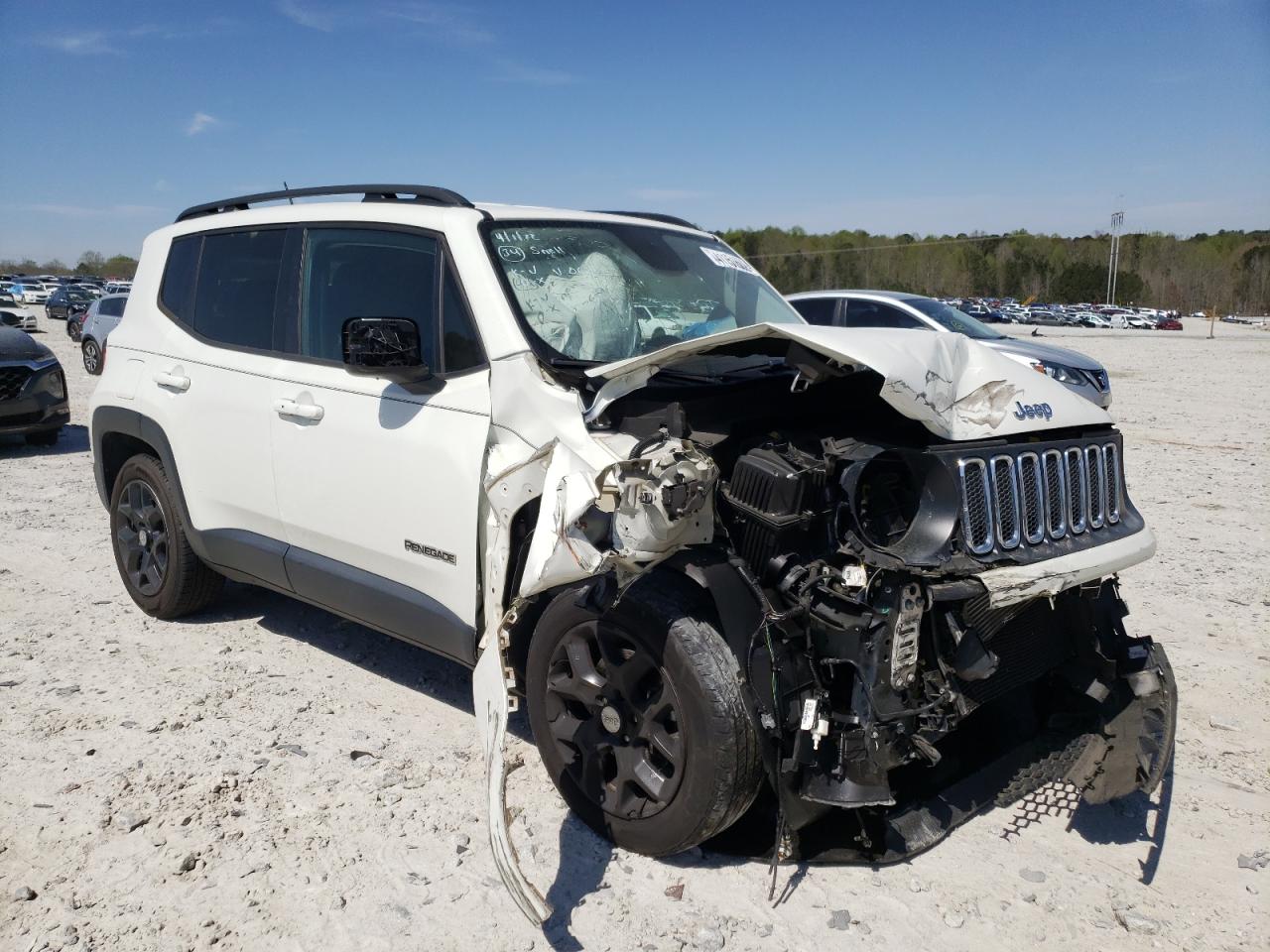 Photo 1 from auction – 2017 JEEP RENEGADE L with VIN ZACCJABB0HPE40627