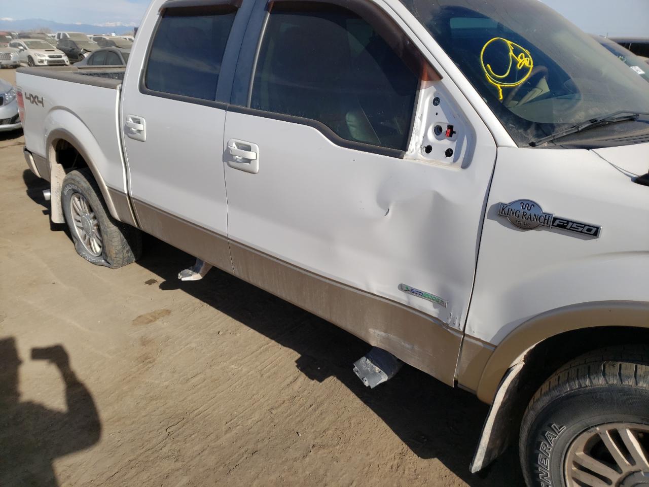Photo 9 from auction – 2012 FORD F150 SUPER with VIN 1FTFW1ET7CKD96258
