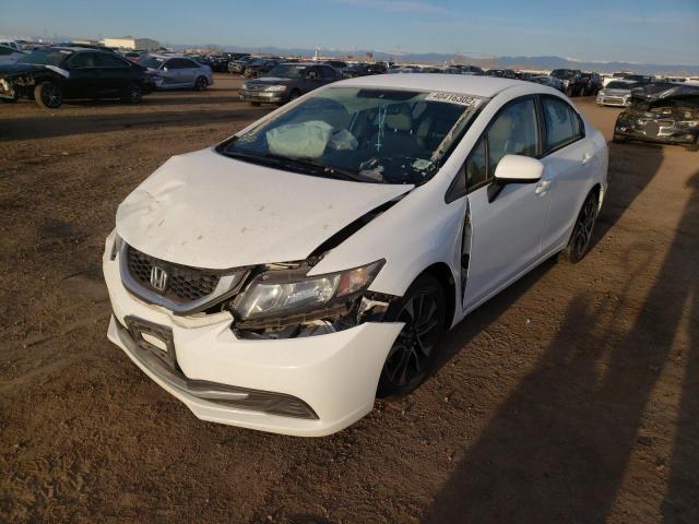 Photo 2 from auction – 2014 HONDA CIVIC LX with VIN 19XFB2F53EE085756
