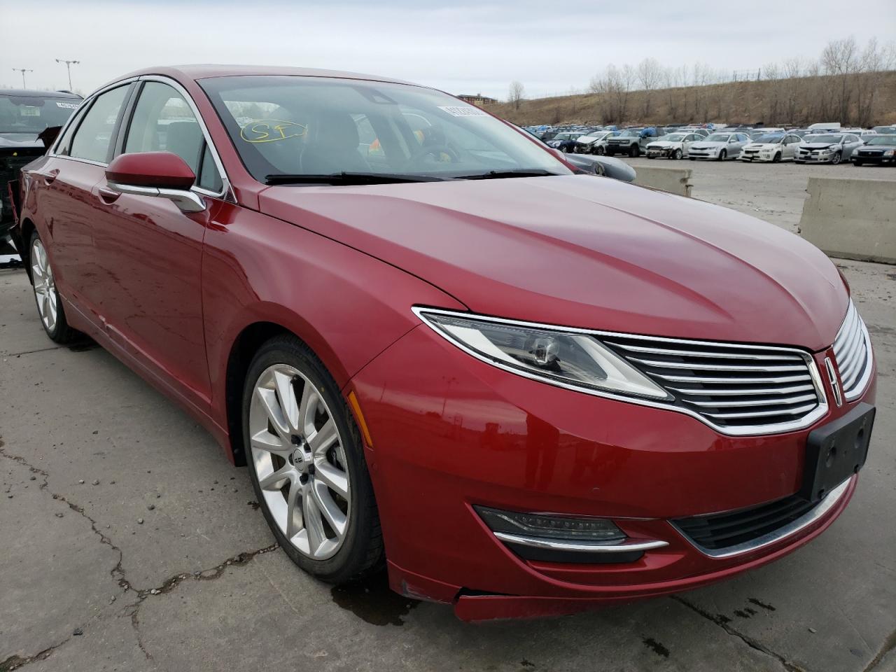 LINCOLN MKZ 2014 z numerem VIN 3LN6L2J91ER829642 - Zdjęcie z aukcji