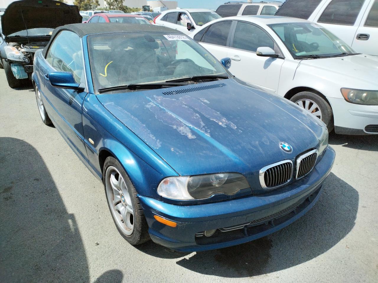 BMW 330 CI 2002 with VIN WBABS53452JU95532 - Photo from auction