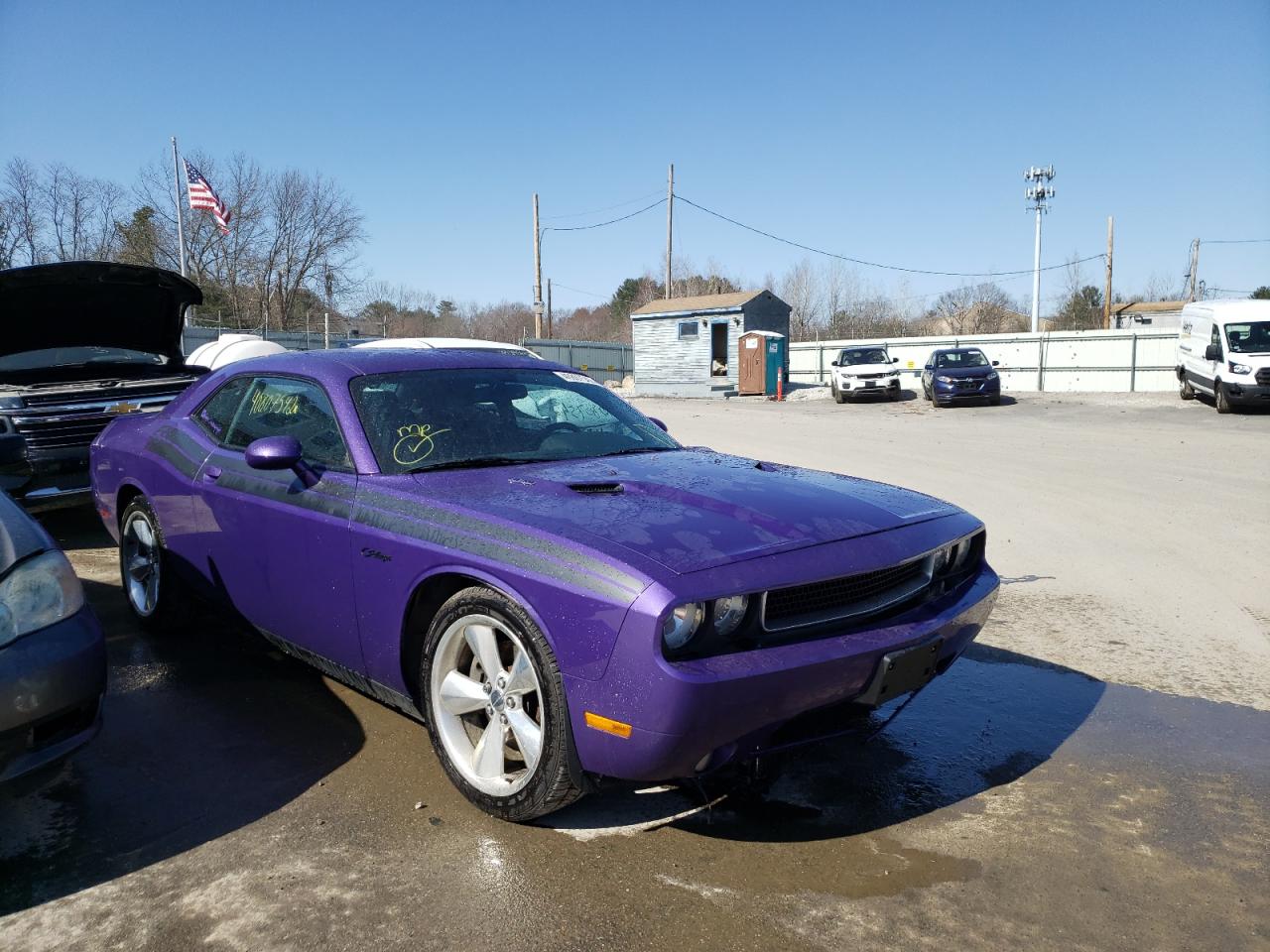 DODGE CHALLENGER 2014 with VIN 2C3CDYBT0EH216817 - Photo from auction