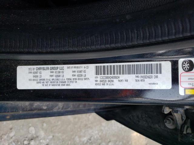 Photo 10 from auction – 2013 CHRYSLER 200 TOURIN with VIN 1C3CCBBBXDN699634