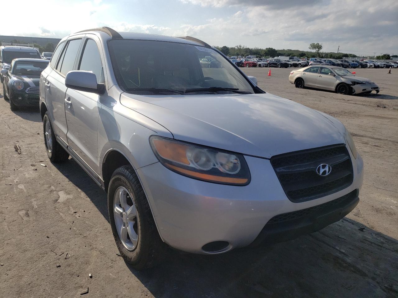 HYUNDAI SANTA FE G 2008 with VIN 5NMSG13D18H152096 - Photo from auction