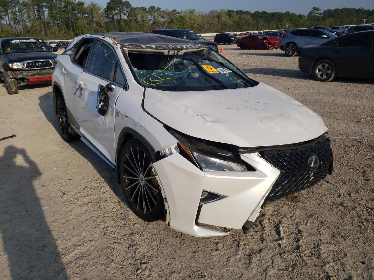 LEXUS RX 350 BAS 2017 with VIN 2T2ZZMCA7HC036998 - Photo from auction