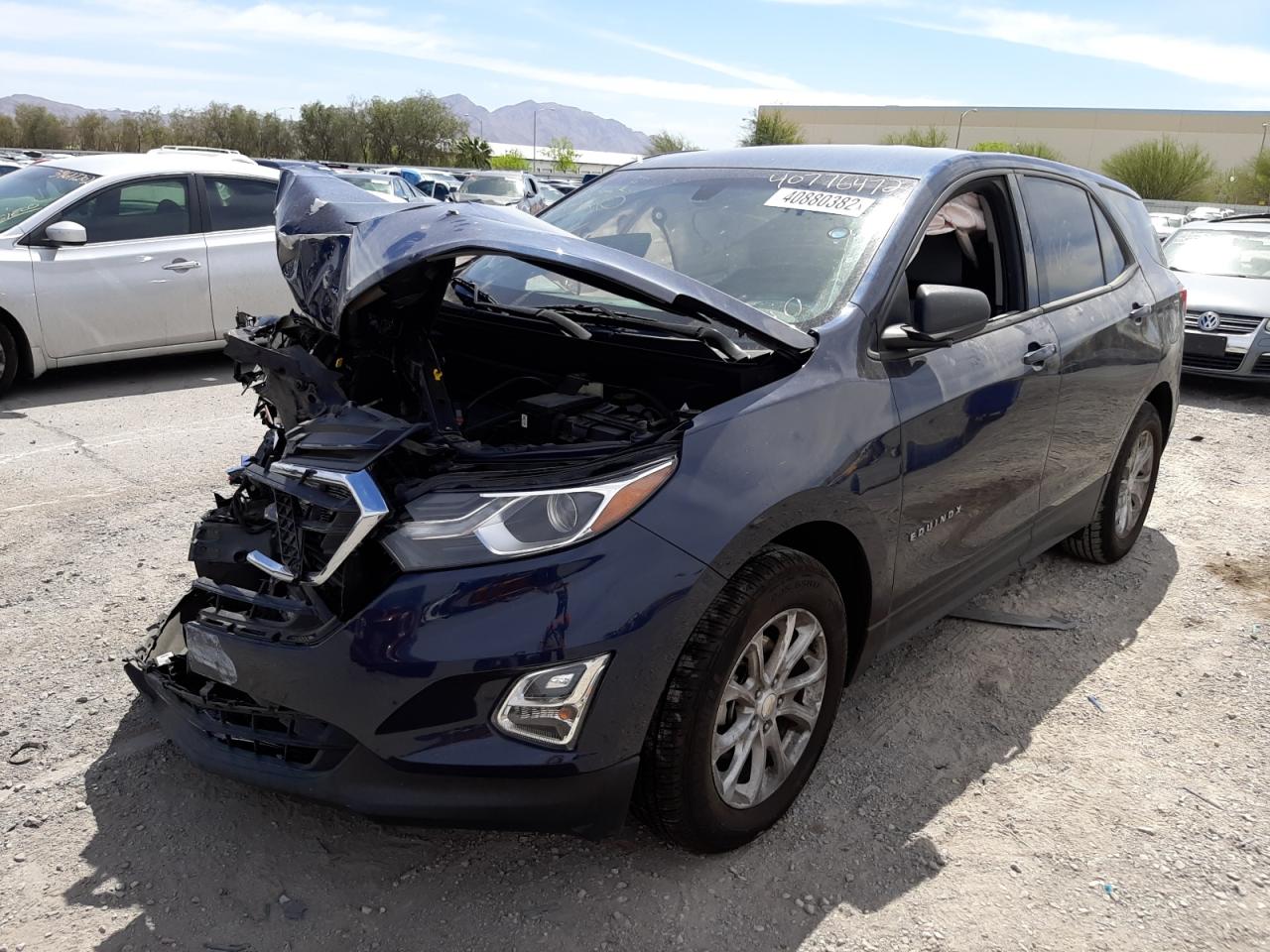 Photo 2 from auction – 2018 CHEVROLET EQUINOX LS with VIN 3GNAXHEV6JS607914