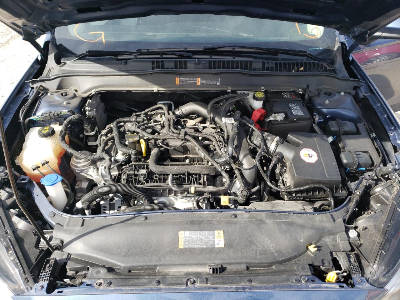 Photo 7 from auction – 2019 FORD FUSION SE with VIN 3FA6P0HD6KR268556