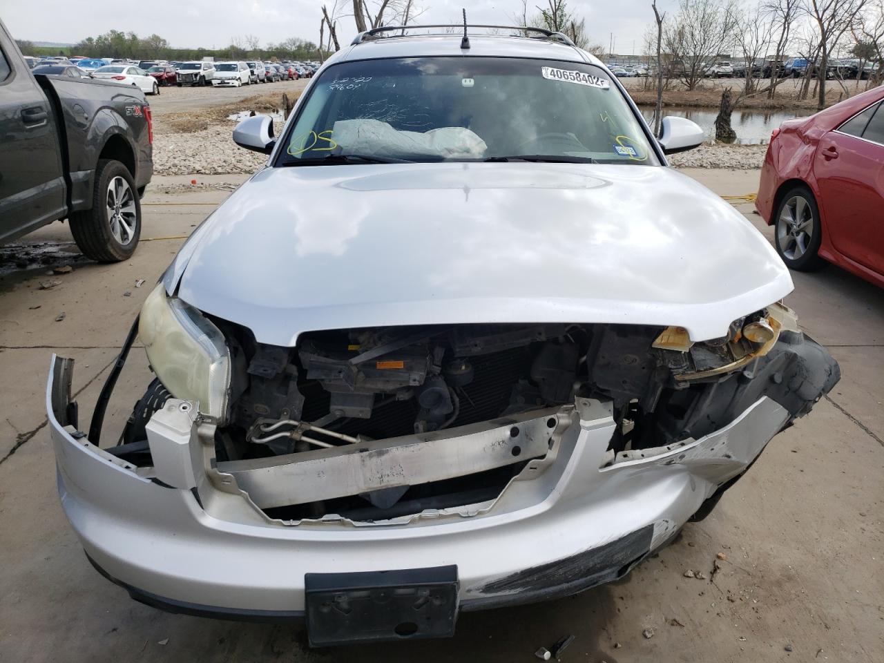 Photo 9 from auction – 2007 INFINITI FX35 with VIN JNRAS08W97X203865