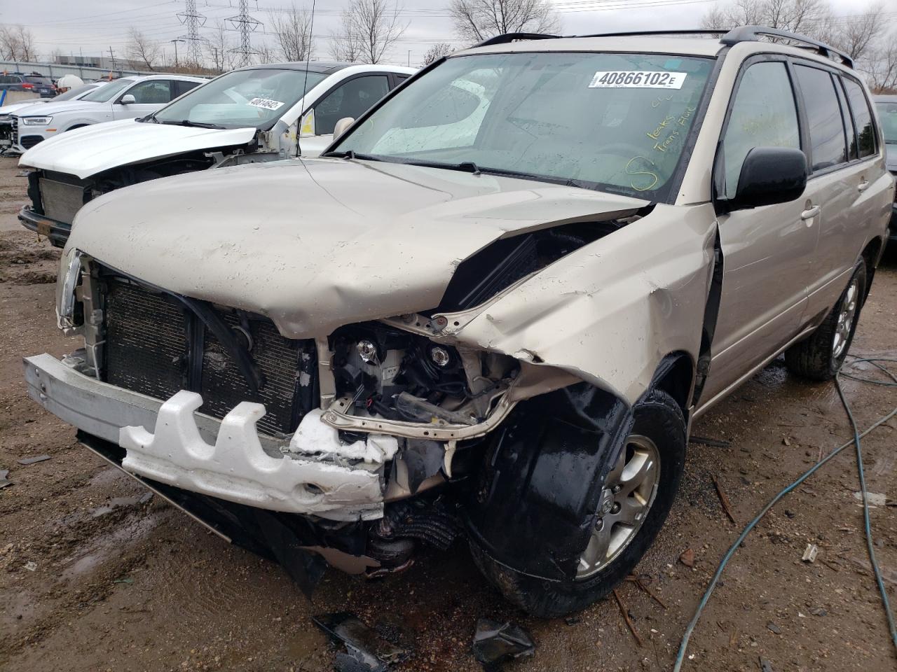Photo 2 from auction – 2006 TOYOTA HIGHLANDER with VIN JTEDP21A360122369