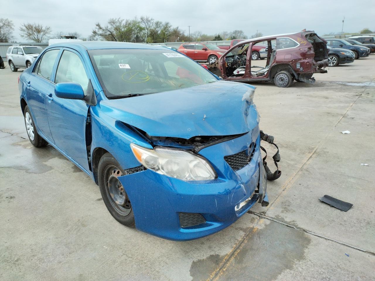 TOYOTA COROLLA BA 2009 with VIN JTDBL40E99J024100 - Photo from auction
