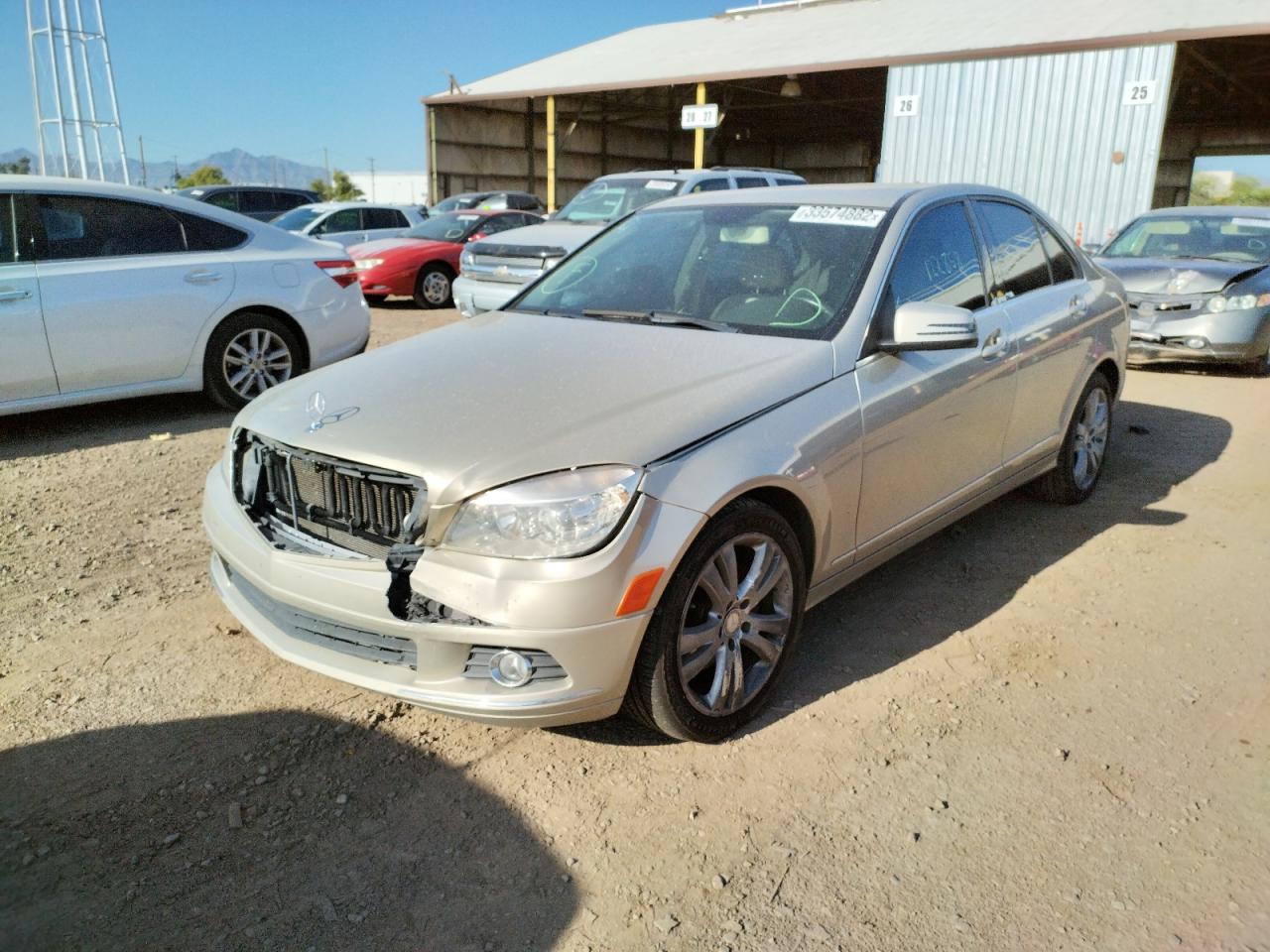 Photo 2 from auction – 2011 MERCEDES-BENZ C 300 with VIN WDDGF5EB0BA501154