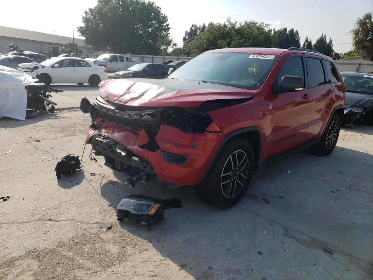 Photo 2 from auction – 2019 JEEP GRAND CHER with VIN 1C4RJFLT9KC579293