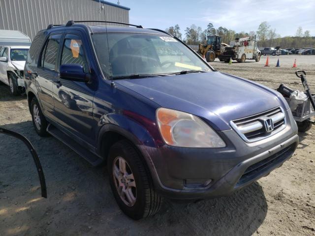 HONDA CR-V EX 2002 with VIN JHLRD78852C053652 - Photo from auction