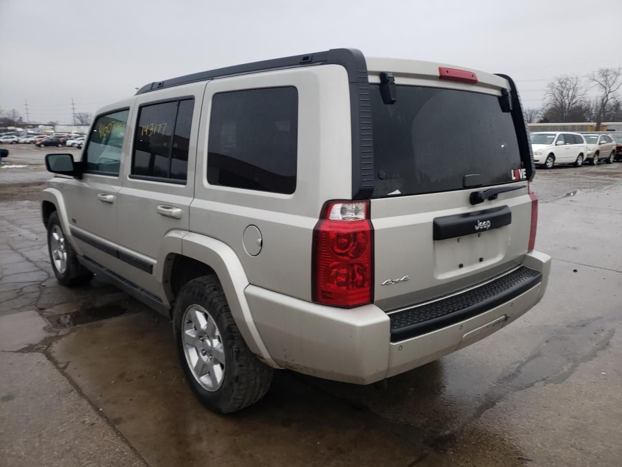 Photo 3 from auction – 2007 JEEP COMMANDER with VIN 1J8HG48K17C621339
