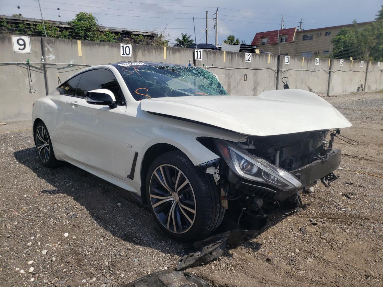 Photo 1 from auction – 2017 INFINITI Q60 PREMIU with VIN JN1EV7EK6HM360889