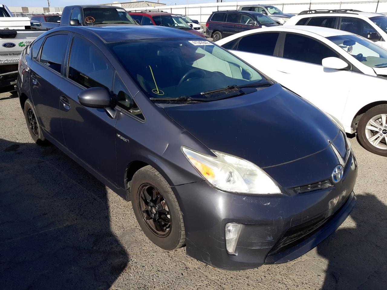TOYOTA PRIUS 2013 with VIN JTDKN3DU8D1679203 - Photo from auction