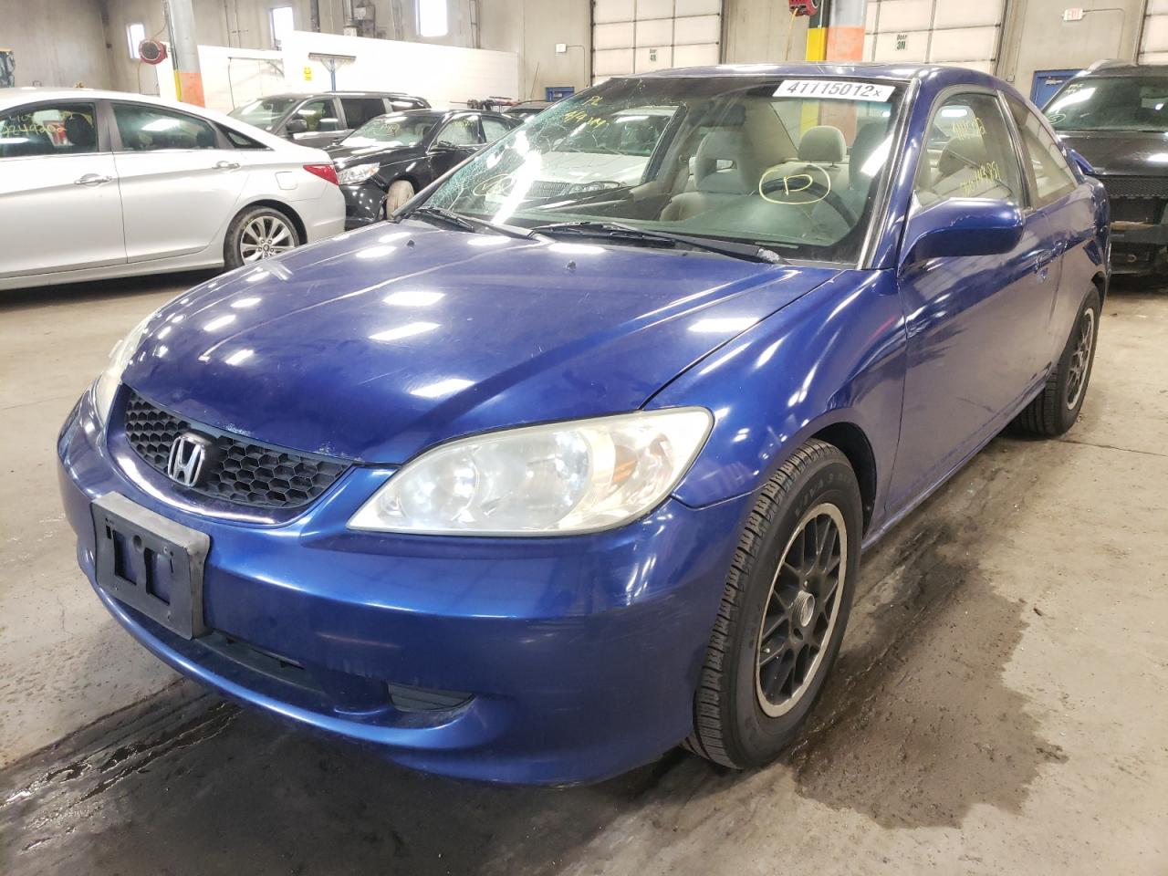 Photo 2 from auction – 2004 HONDA CIVIC EX with VIN 1HGEM22904L014262