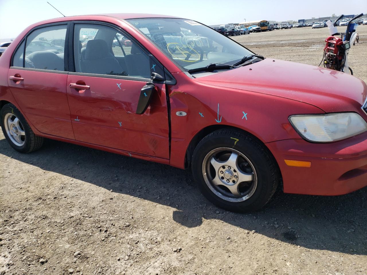 Photo 9 from auction – 2003 MITSUBISHI LANCER ES with VIN JA3AJ26E33U083371