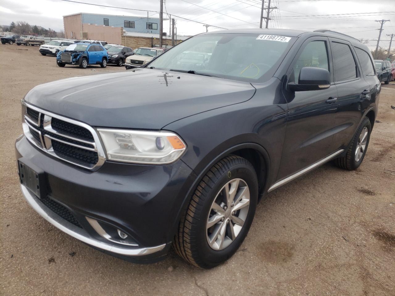 Photo 2 from auction – 2014 DODGE DURANGO LI with VIN 1C4RDHDG0EC434216