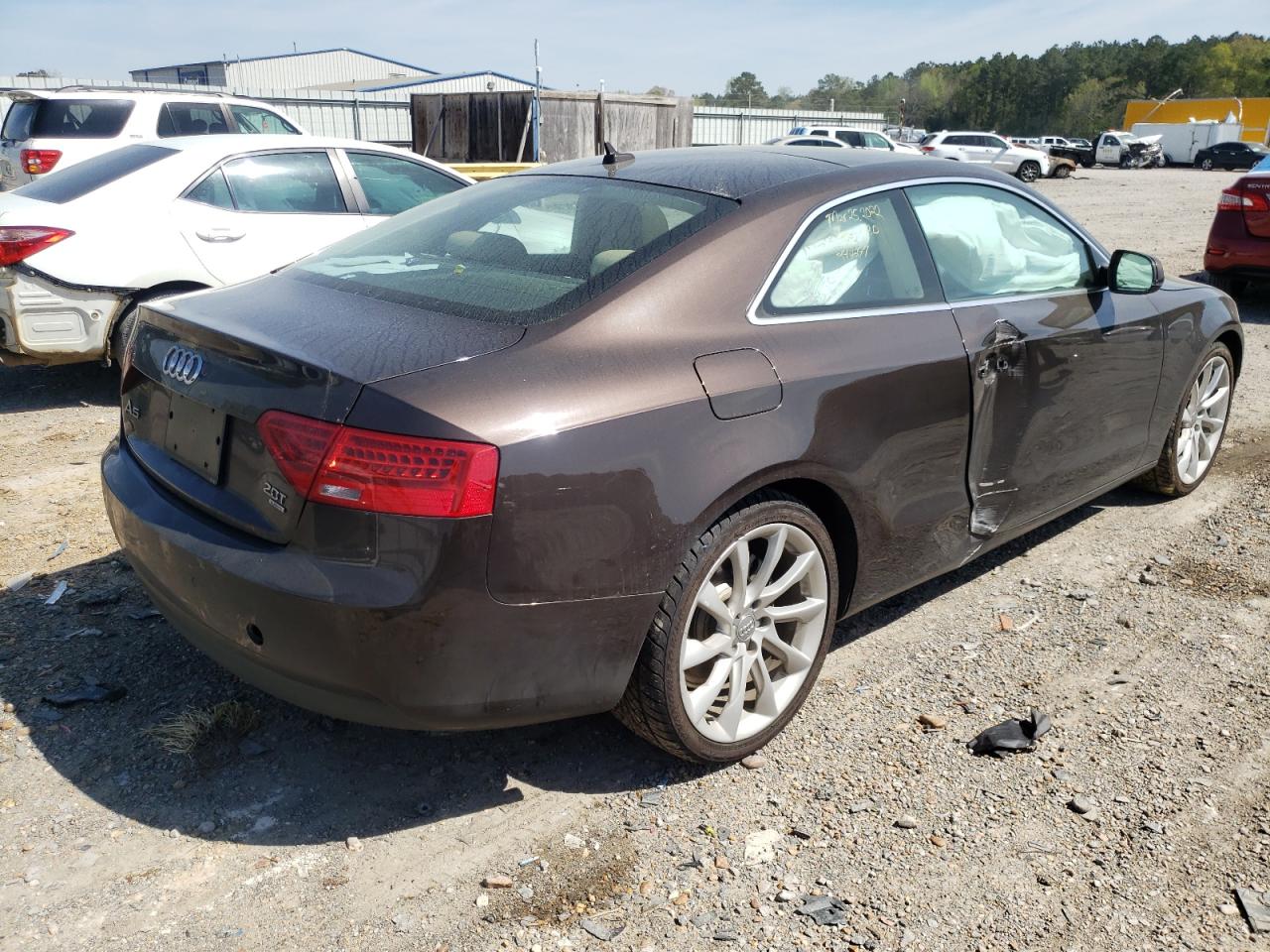 Photo 4 from auction – 2013 AUDI A5 PREMIUM with VIN WAULFAFR7DA079414