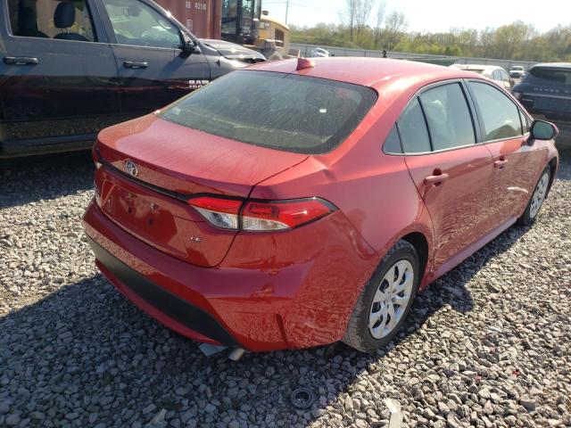 Photo 4 from auction – 2020 TOYOTA COROLLA LE with VIN JTDEPRAE1LJ047097