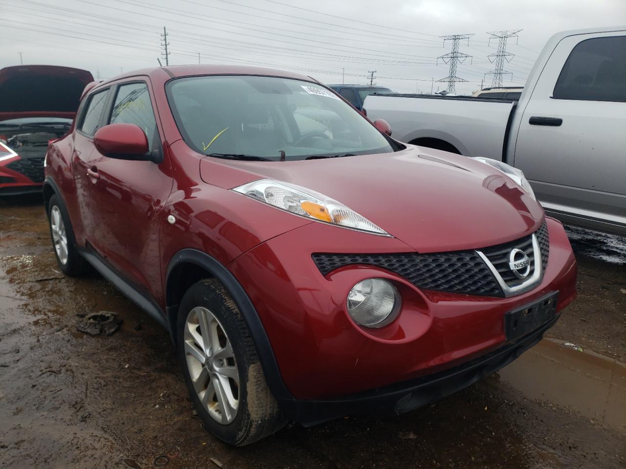 NISSAN JUKE S 2013 with VIN JN8AF5MV6DT220371 - Photo from auction
