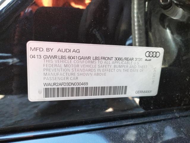 Photo 10 from auction – 2013 AUDI A8 L QUATT with VIN WAUR2AFD3DN030469