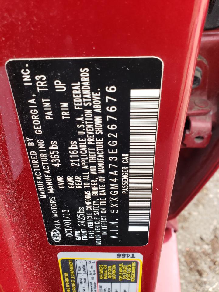 Photo 10 from auction – 2014 KIA OPTIMA LX with VIN 5XXGM4A73EG267676