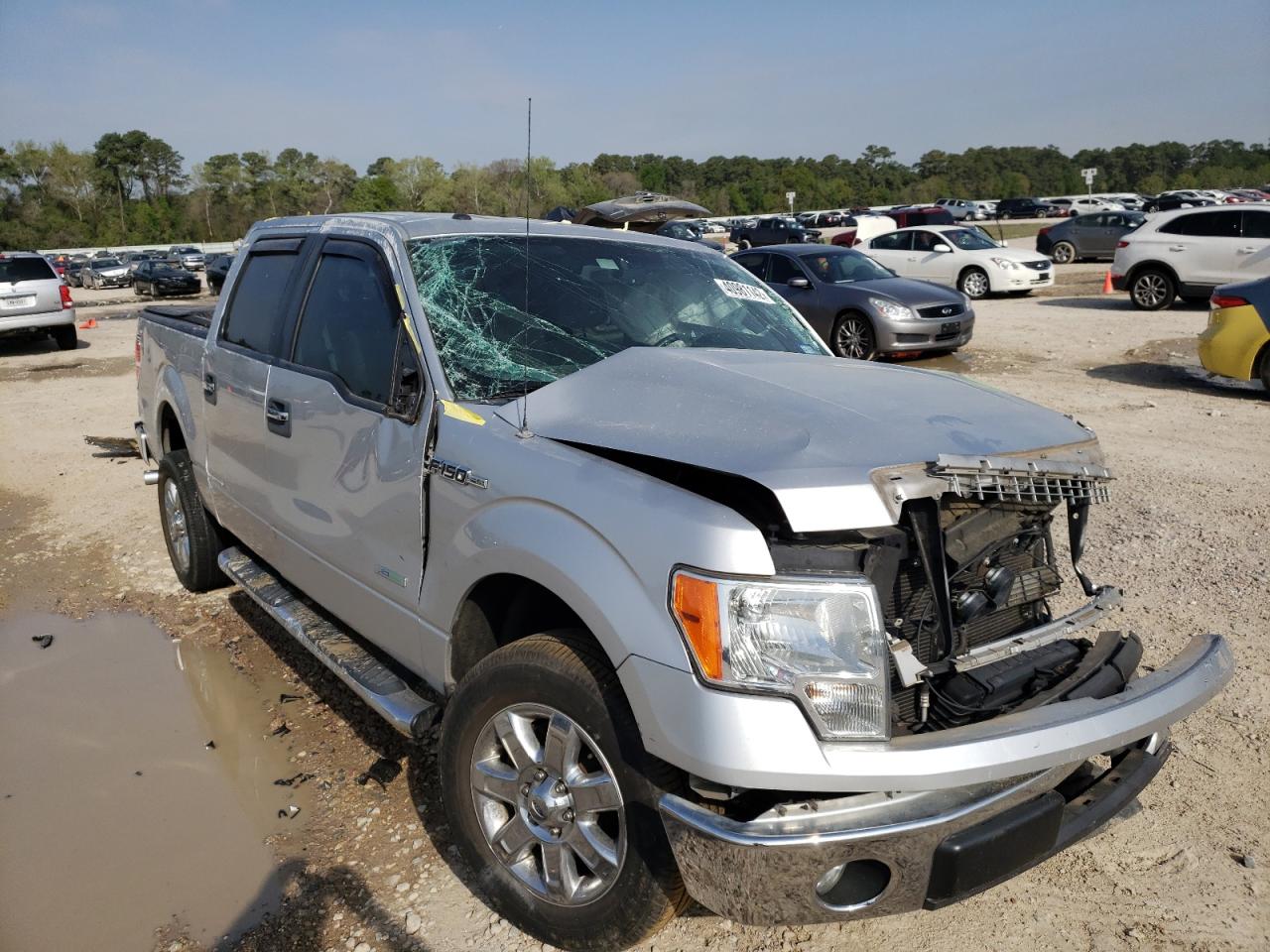 FORD F150 SUPER 2014 with VIN 1FTFW1CTXEKD37596 - Photo from auction