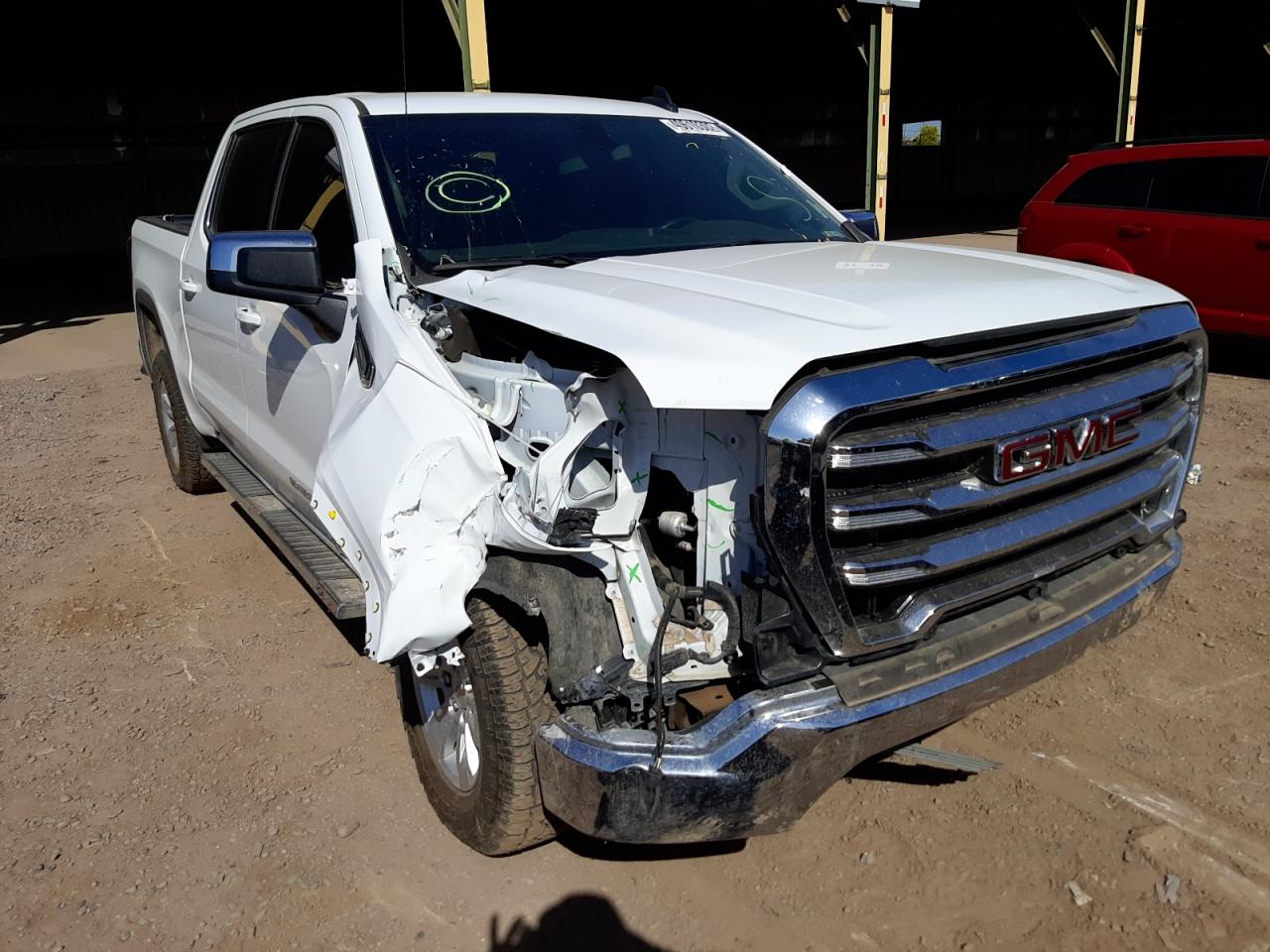 GMC SIERRA C15 2021 with VIN 3GTP8BED7MG116599 - Photo from auction