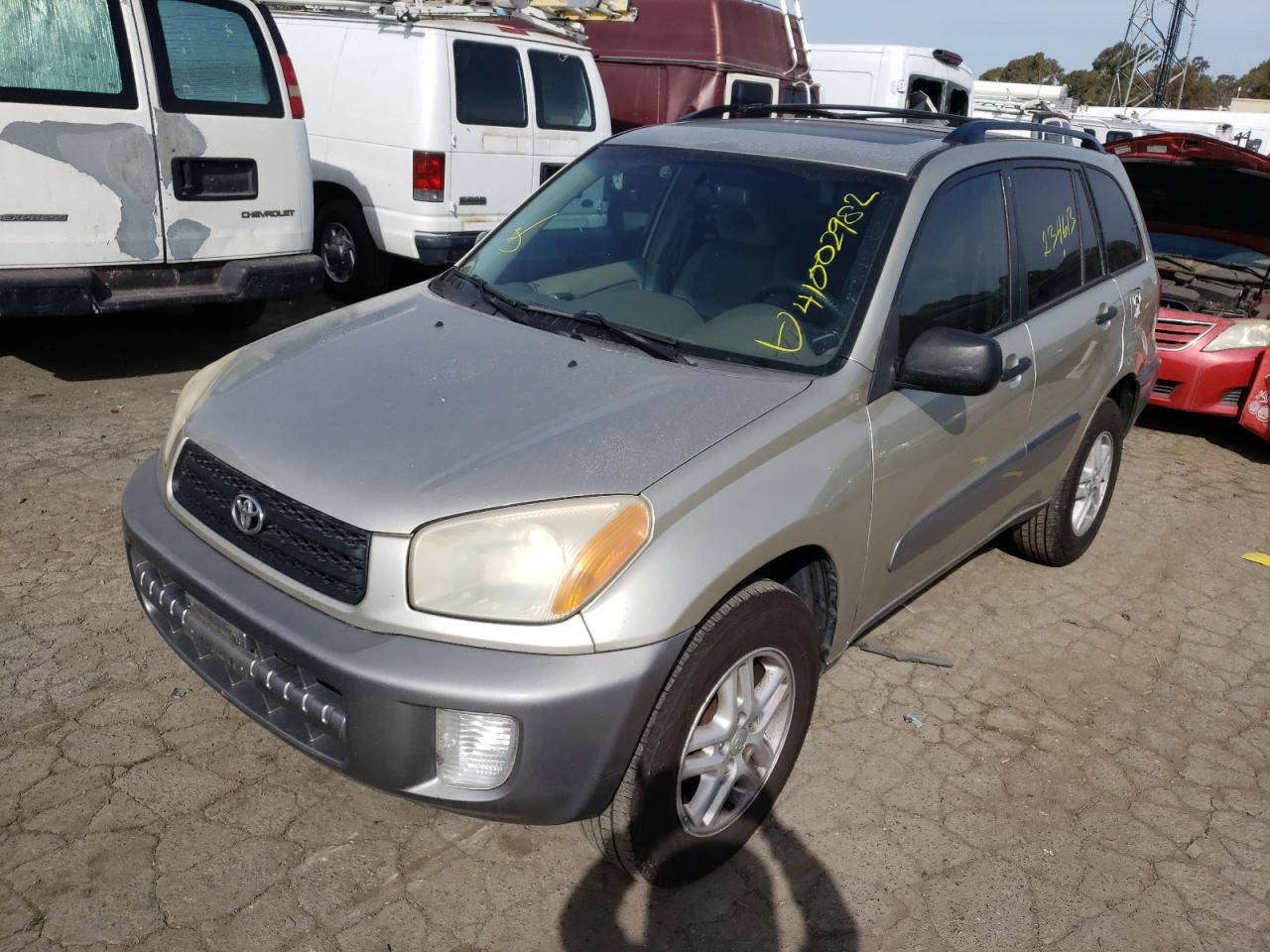 Photo 2 from auction – 2002 TOYOTA RAV4 with VIN JTEGH20V820070777