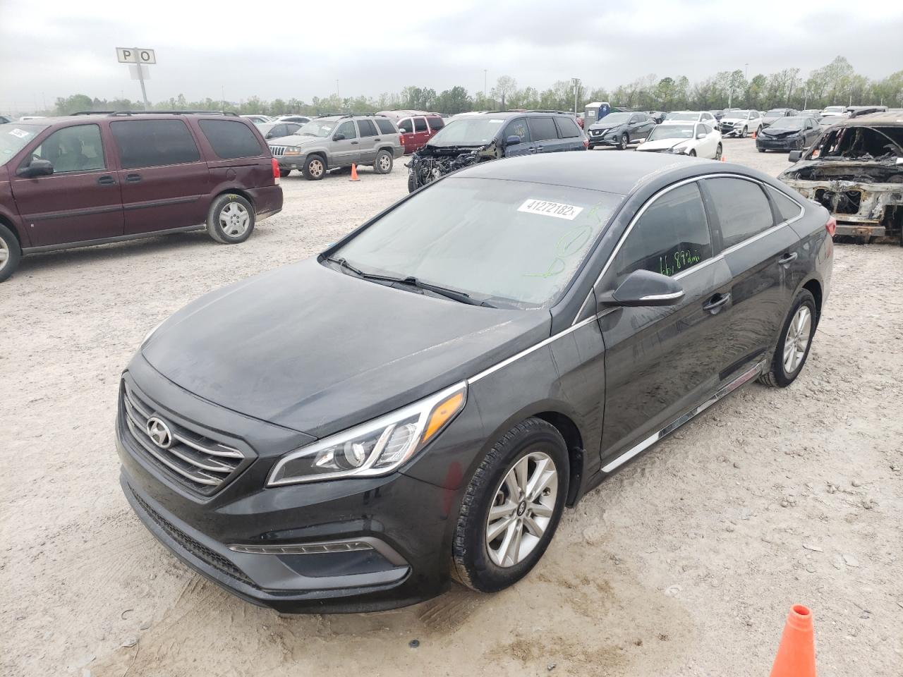 Photo 2 from auction – 2017 HYUNDAI SONATA SPO with VIN 5NPE34AF8HH508657