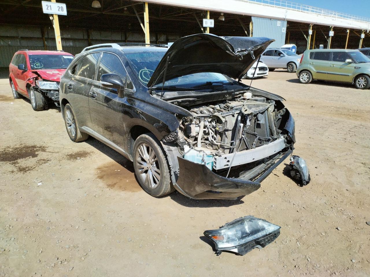 LEXUS RX 350 2014 مع رقم تعريف المركبة 2T2ZK1BA3EC143854 - صورة من المزاد