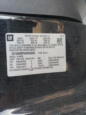 Photo 10 from auction – 2010 CADILLAC ESCALADE E with VIN 1GYUKHEF6AR268839