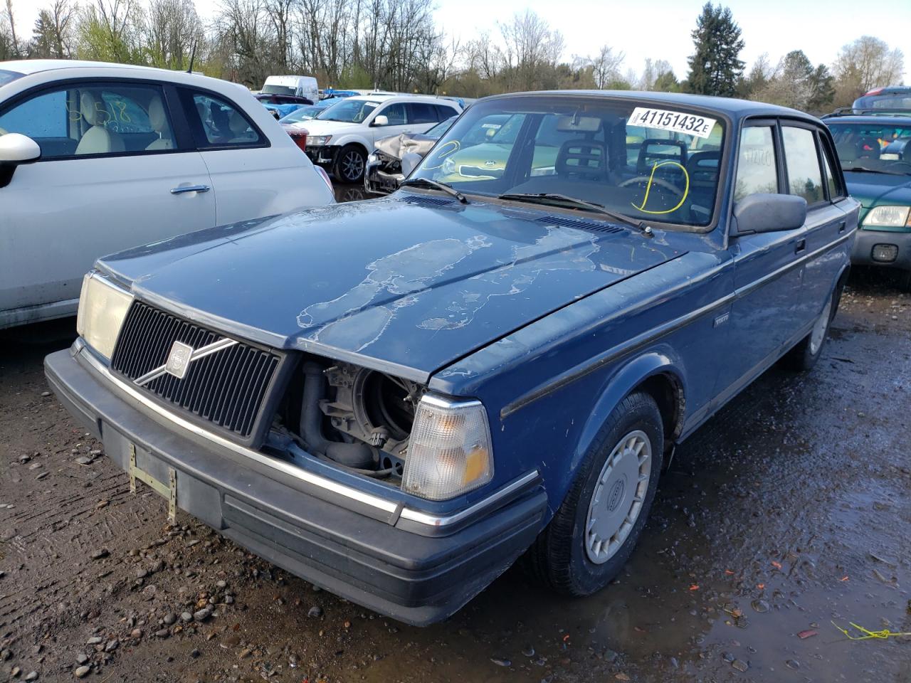Photo 2 from auction – 1992 VOLVO 240 BASE with VIN YV1AS8811N1473475
